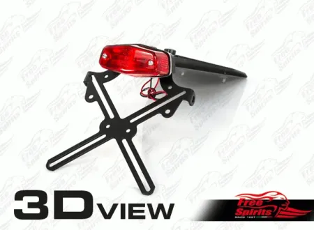 Free Spirits Undertray & License Plate (Lucas E11) For Triumph Thruxton 1200 (308934)