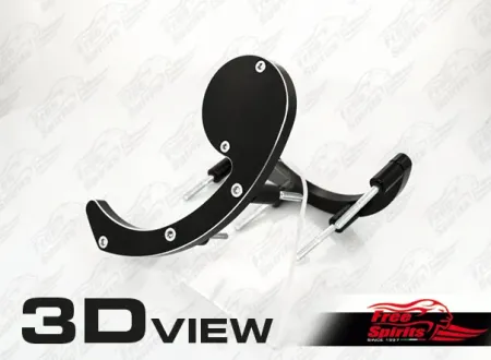 Free Spirits Triumph New Classic Engine Protection (Black) (308517K)