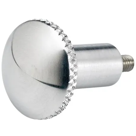 Joker Machine Knurled Triumph Choke Knob Raw (09-020K)