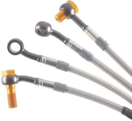 TRW Racing Brake Line Steel Braided For Triumph Models (1741-4522)