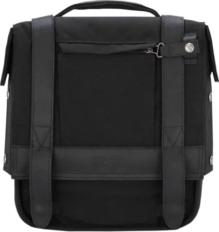 Burly Brand Single Saddlebag in Black (B15-1000B)