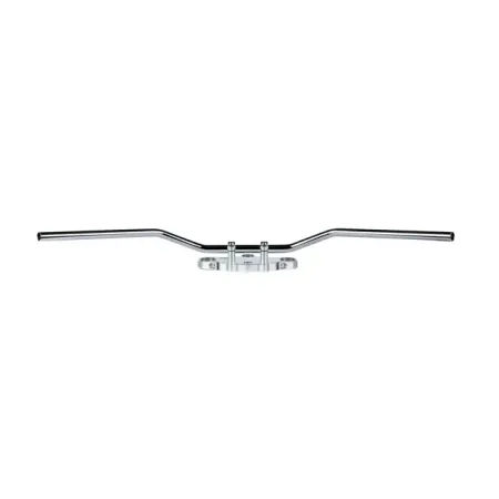 TRW Custom 22mm Roadster Wide Steel Handlebar TUV And ABE Approved in Chrome Finish (MCL134SC)