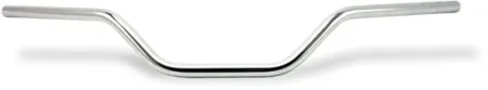 TRW Touring 22mm Classic High Steel Handlebar TUV and ABE Approved in Chrome Finish (MCL110SC)
