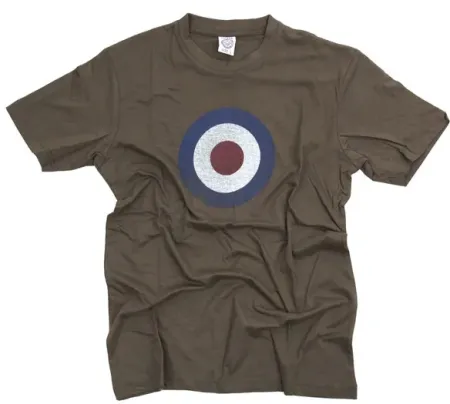 Army Surplus Fostex T-shirt RAF Green Size Small (133505-GRN-S)