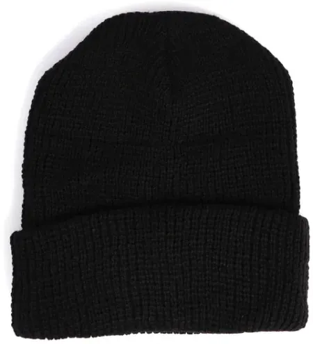 Army Surplus Fostex Rough Beanie Black (214144-BLACK)