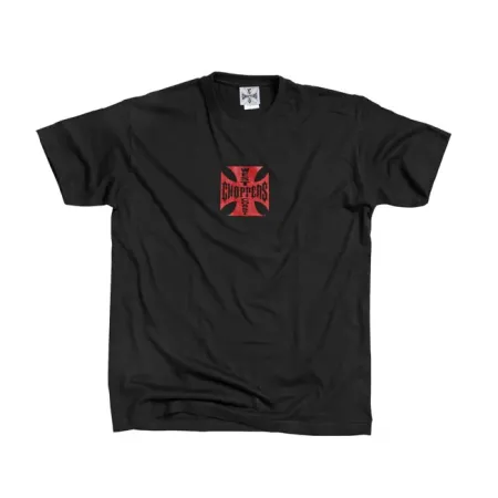 West Coast Choppers OG Classic T-shirt Black/Red Size XL (WCCTS0003ZWXL)