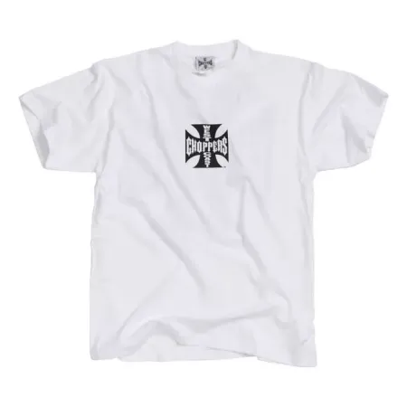 West Coast Choppers OG Classic T-shirt White/Black Size Large (WCCTS0001WTL)