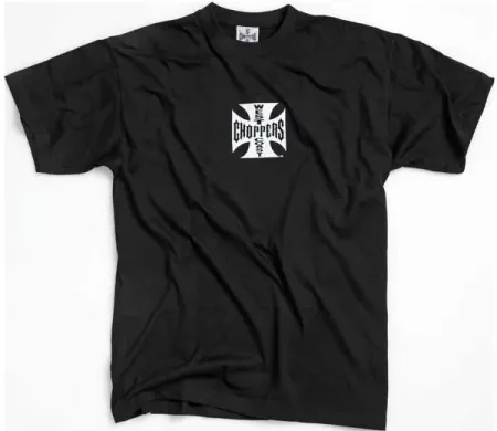 West Coast Choppers OG Classic T-shirt Black/White Size Small (WCCTS0002ZWS)