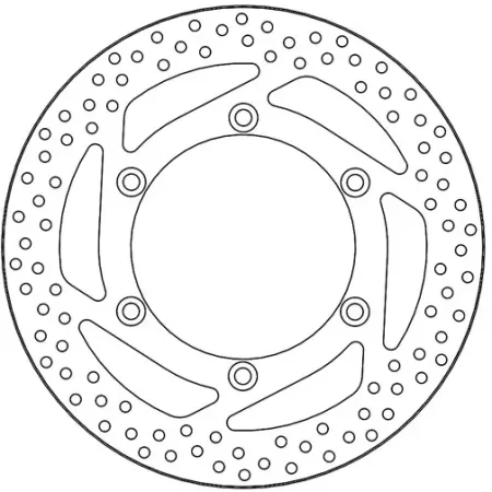 Moto-master Halo Series Fixed Brake Rotor (110699)