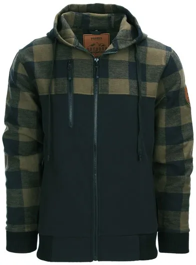 Army Surplus Lumbershell Jacket Black/Olive Size Small (129535-olive-S)