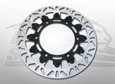 Free Spirits OEM Replacement Front Brake Rotor 320mm With Pads For Triumph 1995-2015 Models (303809LK)