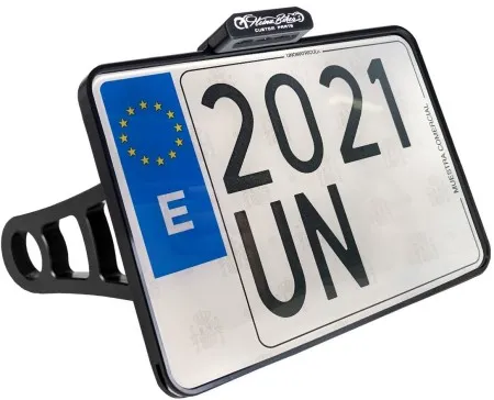 Heinz Bikes Side Mount License Plate Holder (HBSKZ-TRBO-E)