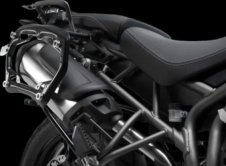 SW-MOTECH Side Carrier Pro Black Triumph Tiger 800 Models (KFT.11.748.30000/B)