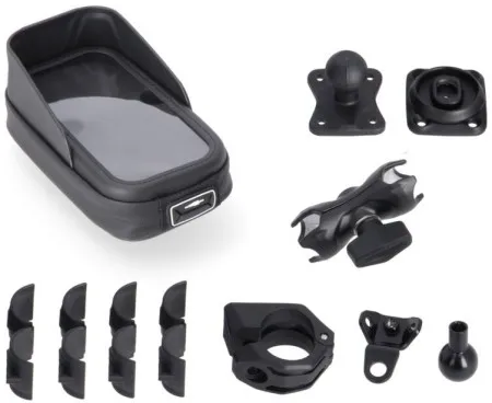 SW-MOTECH Universal GPS mount kit with Phone Case (GPS.00.308.35100)