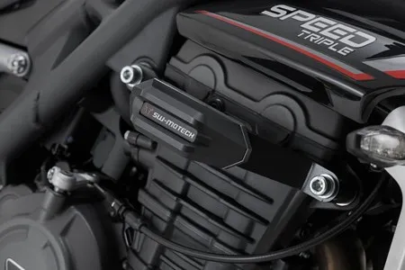 SW-MOTECH Frame Slider Set Black Triumph Speed Triple 1200 RS (STP.11.590.10600/B)