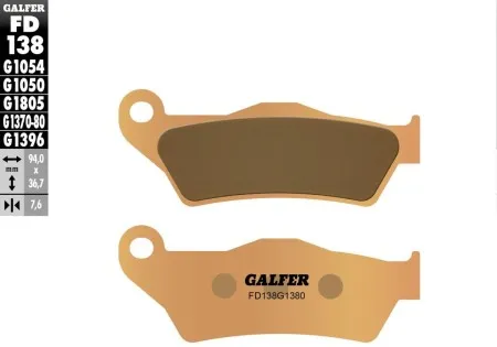 Galfer HH Sintered Brake Pads (FD138G1380)