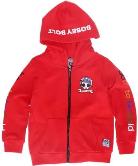 Bobby Bolt Mckinley Zip Hoodie - Kids Size 110/116 (ARM768939)