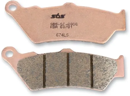 SBS LS Street Excel Sintered Rear Brake Pads (674LS)
