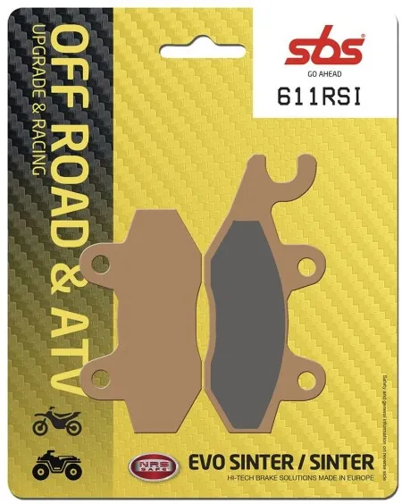 SBS RSI Offroad Racing Sintered Brake Pads (611RSI)