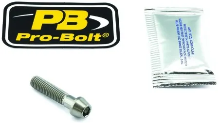 Pro Bolt Axle Pinch Bolt Kit Titan, Front (TIFAPINCH570)