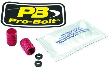 Pro Bolt Aluminium Valve Stem Cap (2DCAP10R)