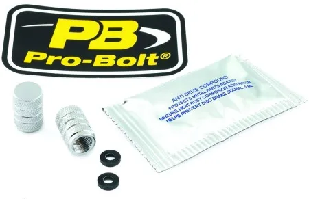 Pro Bolt Aluminium Valve Stem Cap (2DCAP10S)