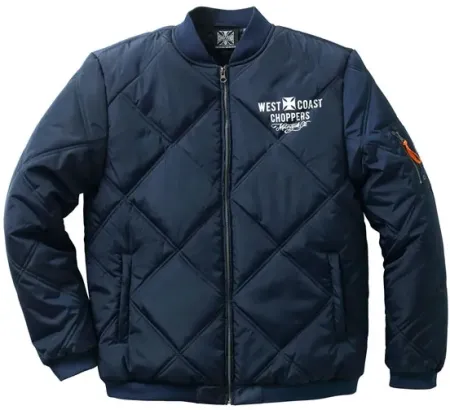West Coast Choppers Rigid Jacket Navy Size Small (WCCJS152BLS)