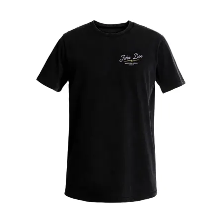 John Doe Wave T-shirt Black Size 3XL (JDS7040-3XL)