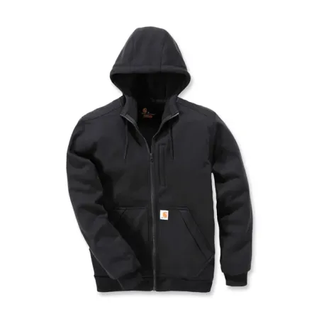 Carhartt Wind Fighter Hooded Sweatshirt Black Size Large (101759-001LREG)