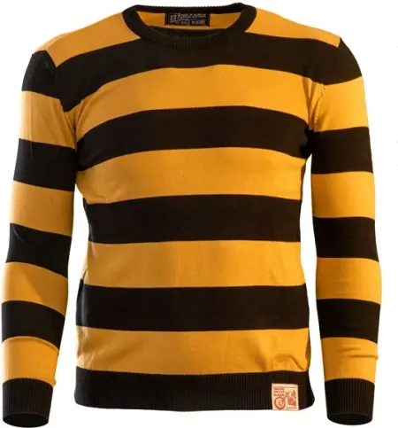 13 & 1/2 Magazine Outlaw Sweater Black/Yellow Size Small (SWEAT-B/Y-S)