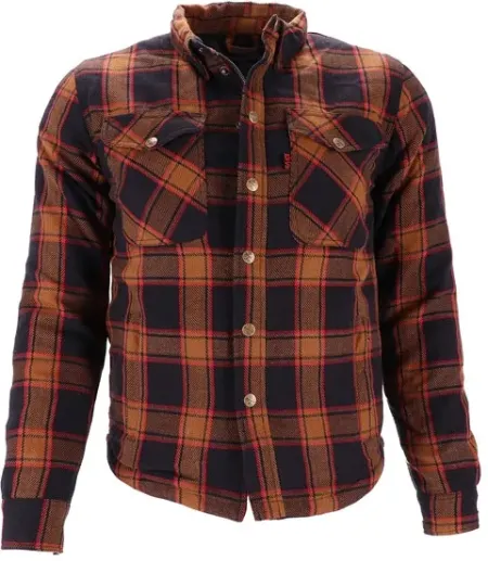 13 & 1/2 Magazine Long Run Shirt Brown/Black Size Small (ARM072559)