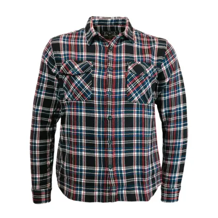 13 & 1/2 Magazine Woodland Check Shirt Navy/Red Size Medium (ARM695639)