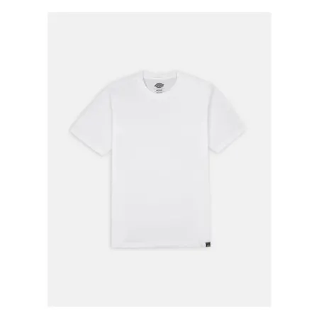 Dickies Dark White T-shirts (Pack Of 3) Size Large (DK621091WHX1-L)