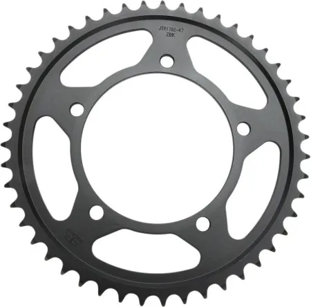 JT Sprockets JTR1792.47ZBK Rear Replacement Sprocket 47 Teeth 525 Pitch Natural C49 High Carbon Steel (JTR1792.47ZBK)