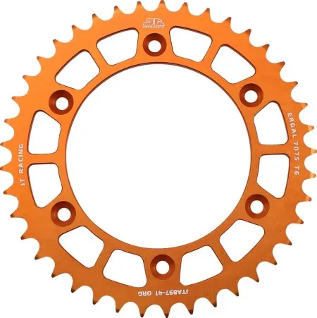 JT Sprockets RaceLite Aluminum Rear Sprocket (JTA897.41ORG)