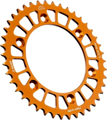 JT Sprockets RaceLite Aluminum Rear Sprocket (JTA897.42ORG)