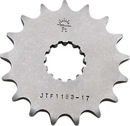 JT Sprockets JTF1183.17 Front Replacement Sprocket 17 Teeth 525 Pitch Natural Steel (JTF1183.17)