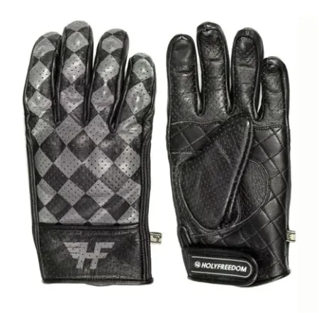 Holy Freedom Bullit Grey 2021 Gloves Black/Grey Size Small (2457-S)