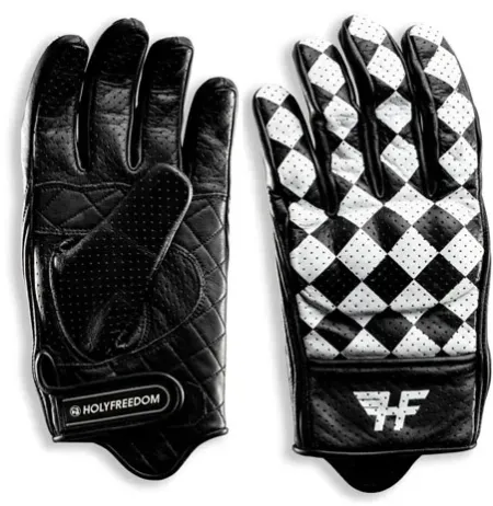 Holy Freedom Bullit 2021 Gloves Black/White Size Small (2455-S)