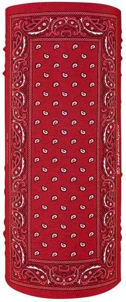 Zan Headgear Motley Tube Red Paisley (T106)