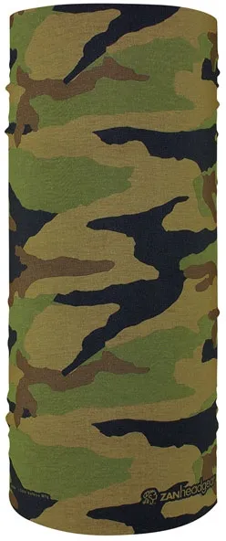 Zan Headgear Motley Tube Woodland Camo (T118)