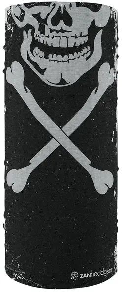 Zan Headgear Motley Tube Skull X Bones (T227)