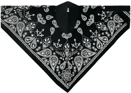 Zan Headgear Neodanna Mask Black Paisley (WNEO101)