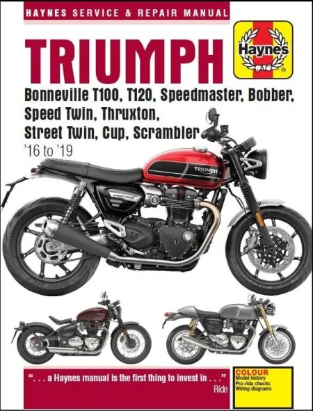 Haynes Triumph 900 & 1200 (9781785214493)