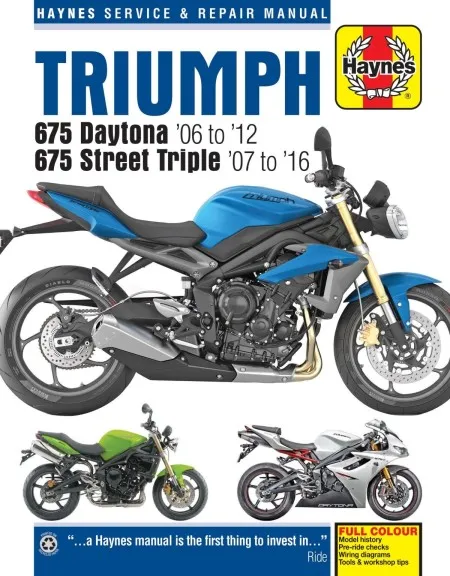 Haynes Triumph 675 (9780857339249)