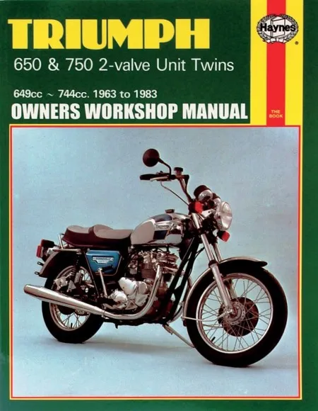 Haynes Motorcycle Repair Manual (9780856968907)