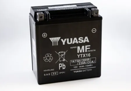 Yuasa Maintenance-Free Battery (YTX16(WC))