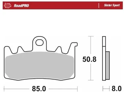 Moto Master RoadPro Sinter Sport (408005)