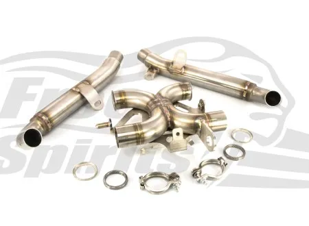 Free Spirits X-Pipe (de-cat) For 2025-2026 Triumph Speed Twin 1200 Models (088316)